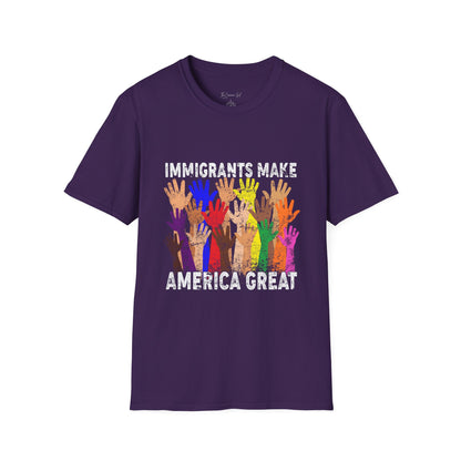 Immigrants Make America Great T-Shirt