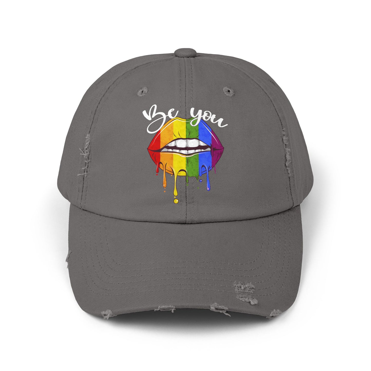 Be You Unisex Distressed Cap