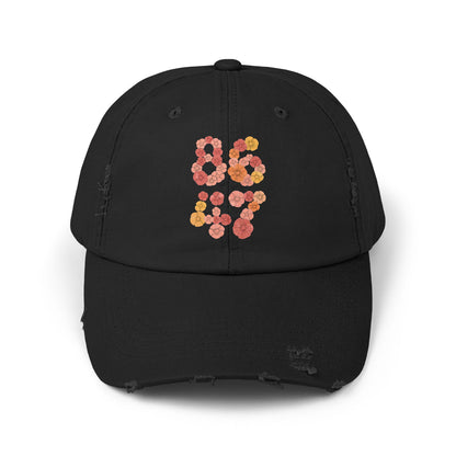 8647 Unisex Distressed Cap