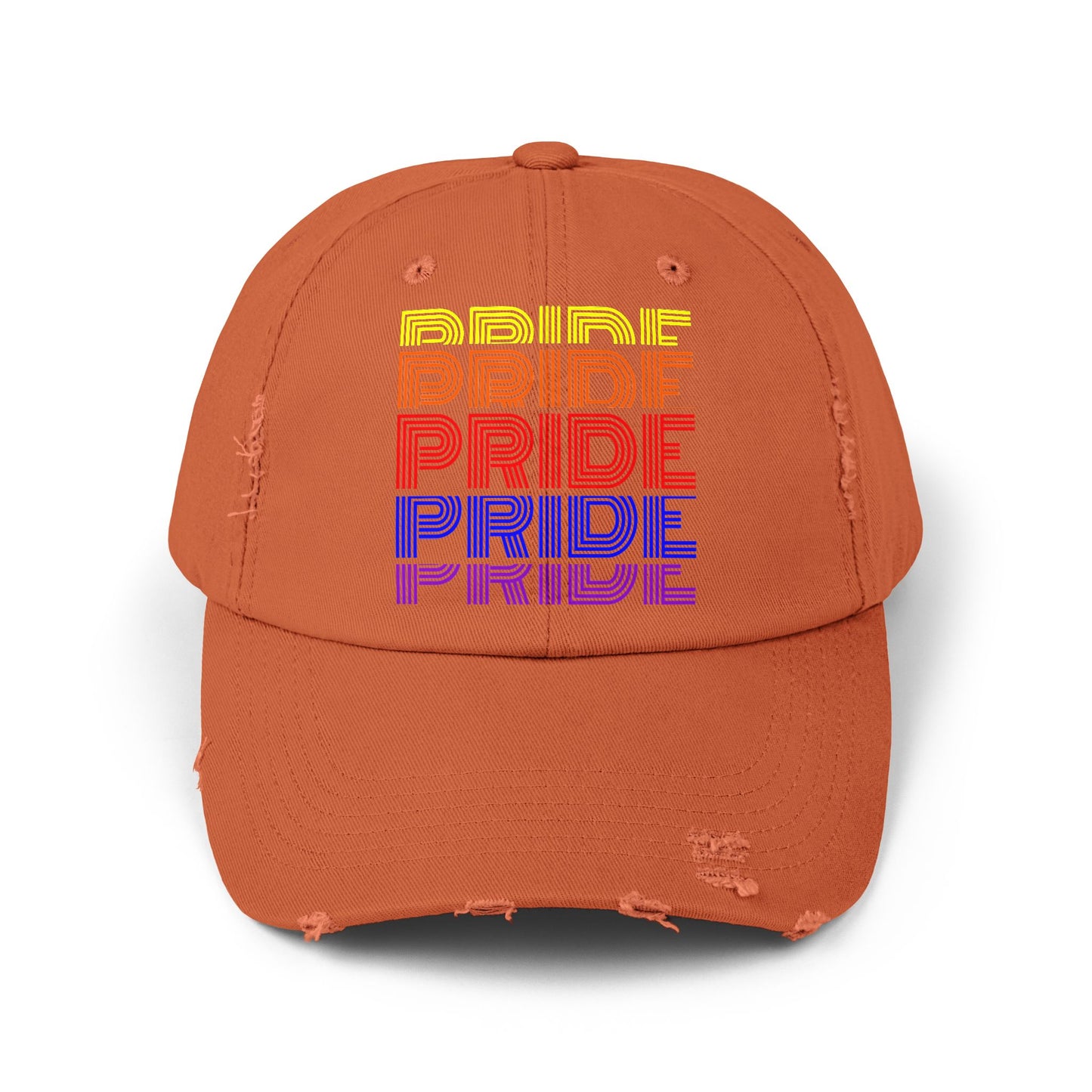 Pride Unisex Distressed Cap