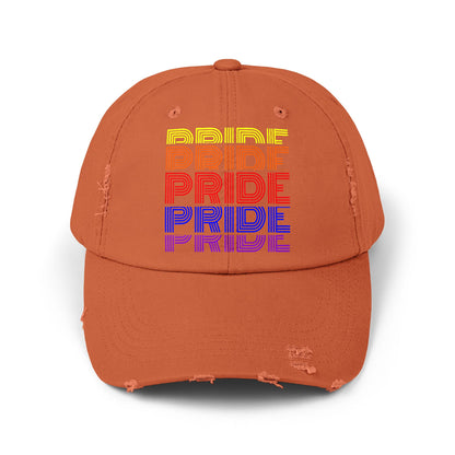 Pride Unisex Distressed Cap