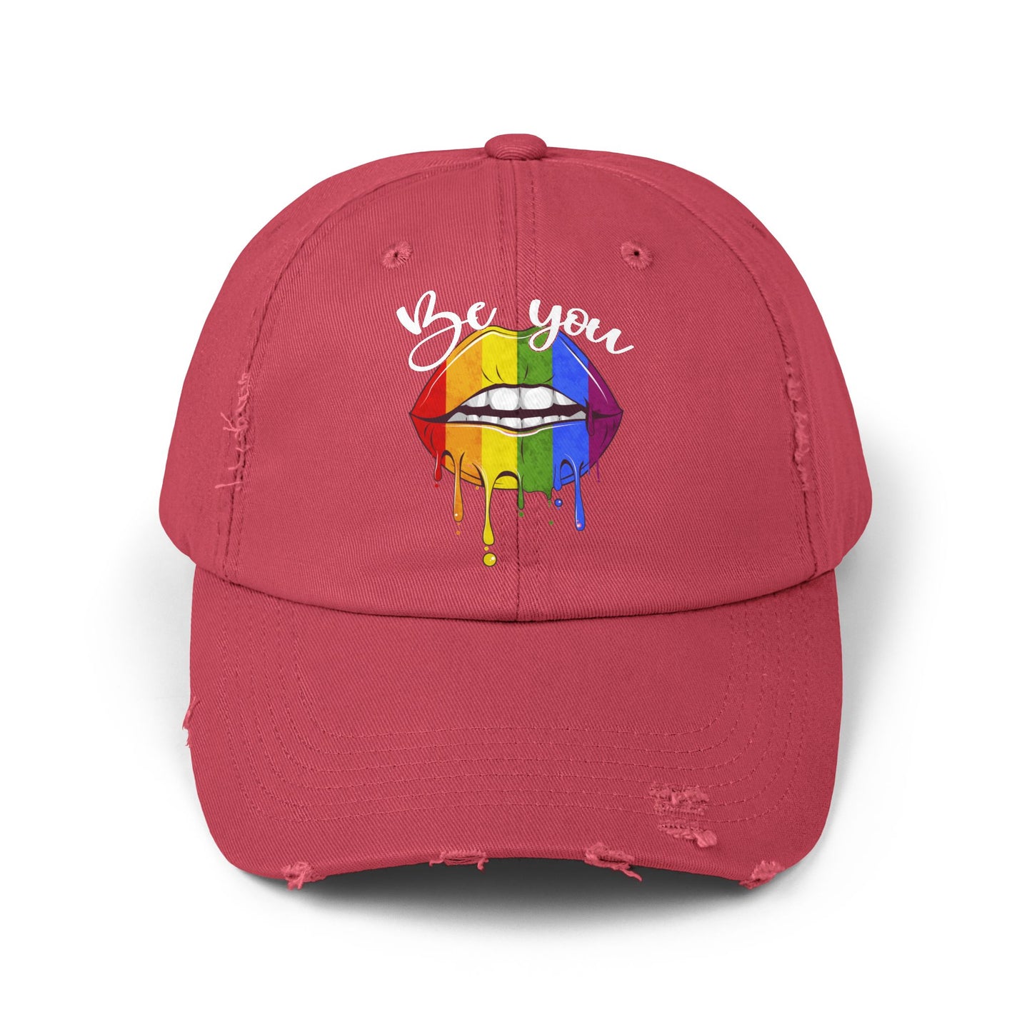 Be You Unisex Distressed Cap