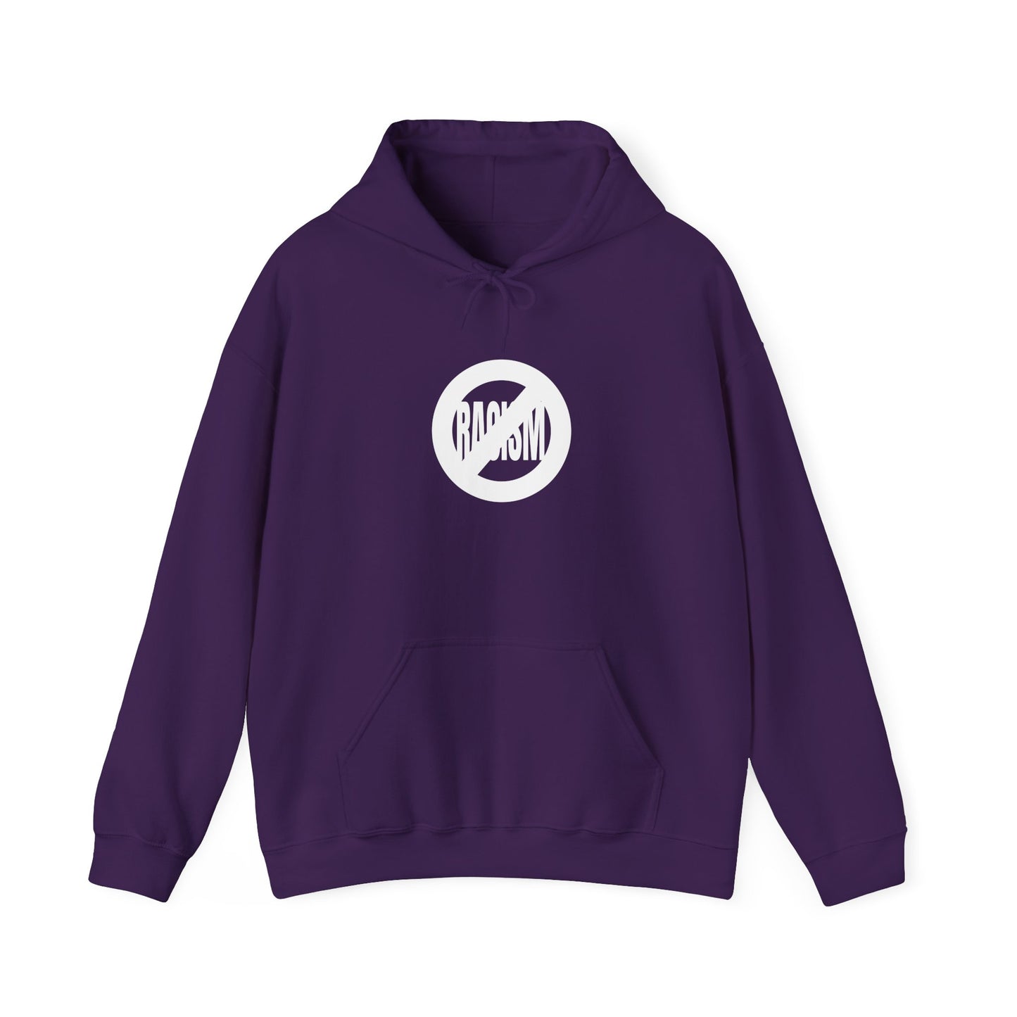 No Racism Unisex Hooded Sweatshirt