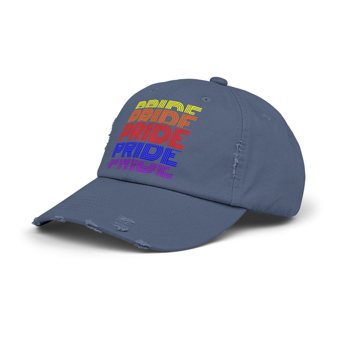 Pride Unisex Distressed Cap