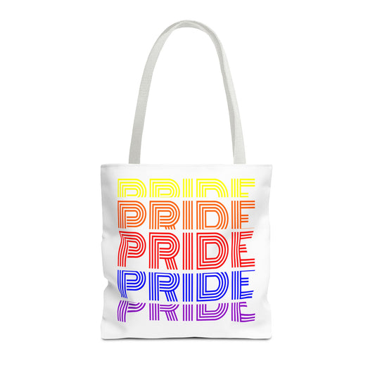 Pride Tote Bag White Handle