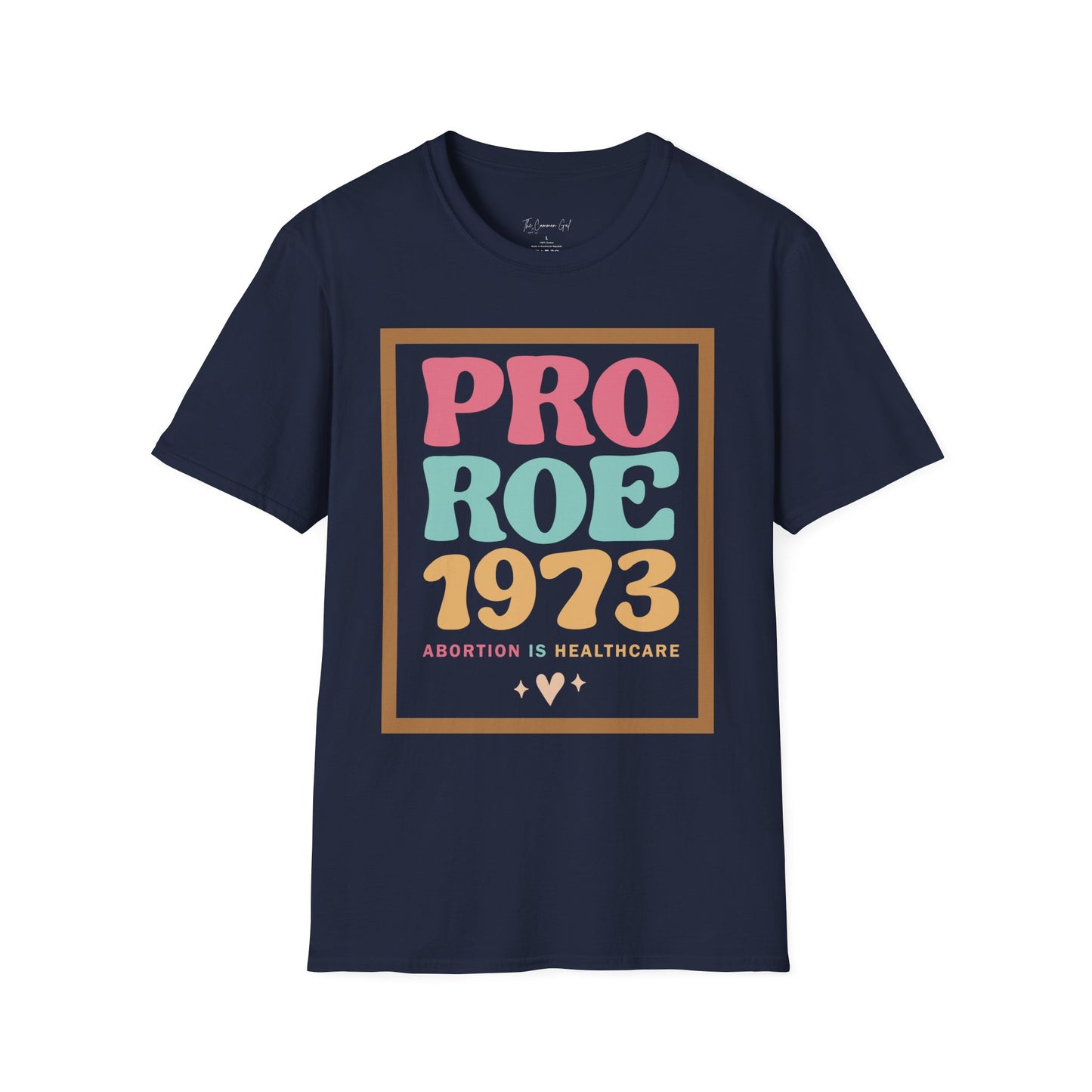 Pro Roe 1973 T-Shirt Navy