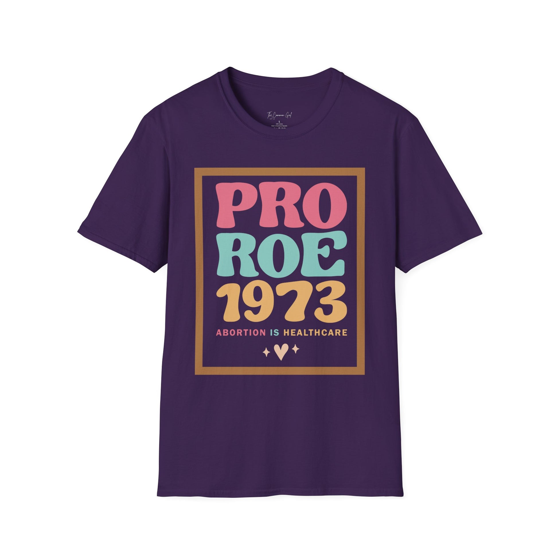 Pro Roe 1973 T-Shirt Purple